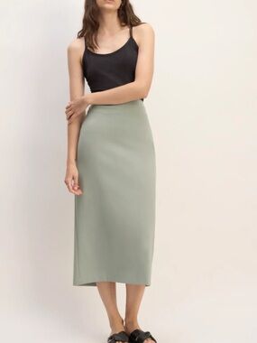 Everlane Sage Green Skirt Maxi Skirt XL